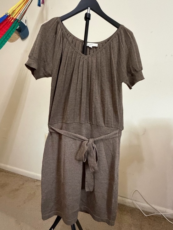 LOFT Dresses & Skirts - LOFT Olive Mini Dress with Belt